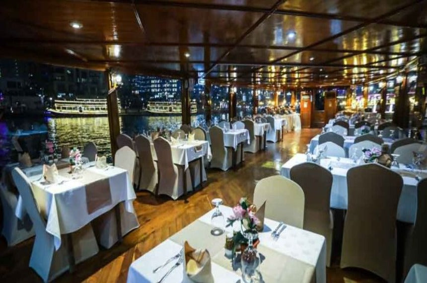 CENA IN CROCIERA A DUBAI MARINA